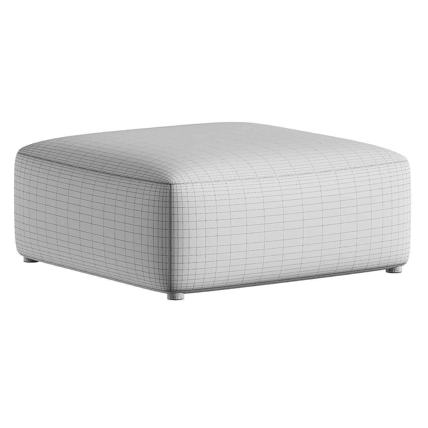 pouf kvadrat 5 3D model_6