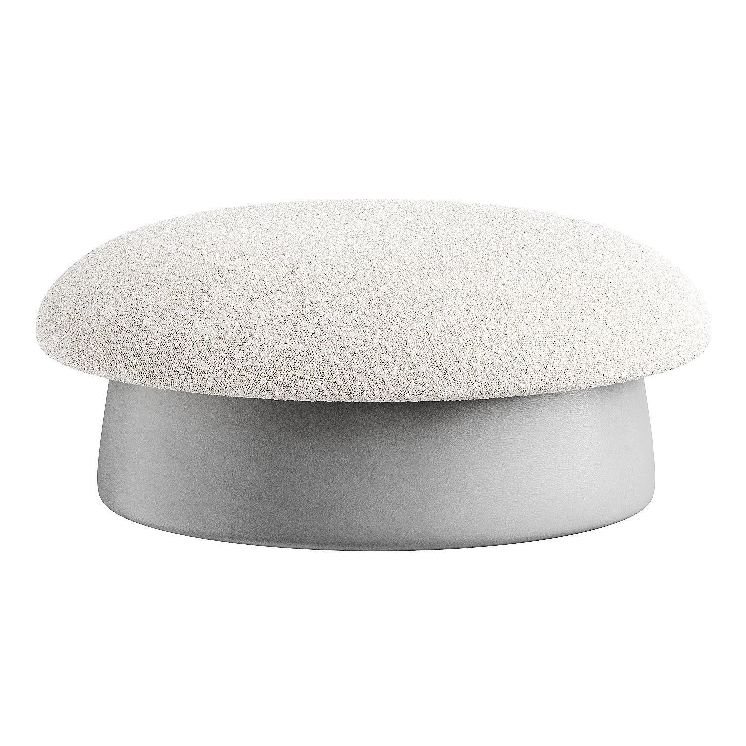 pouf mushroom medium 3D model_1