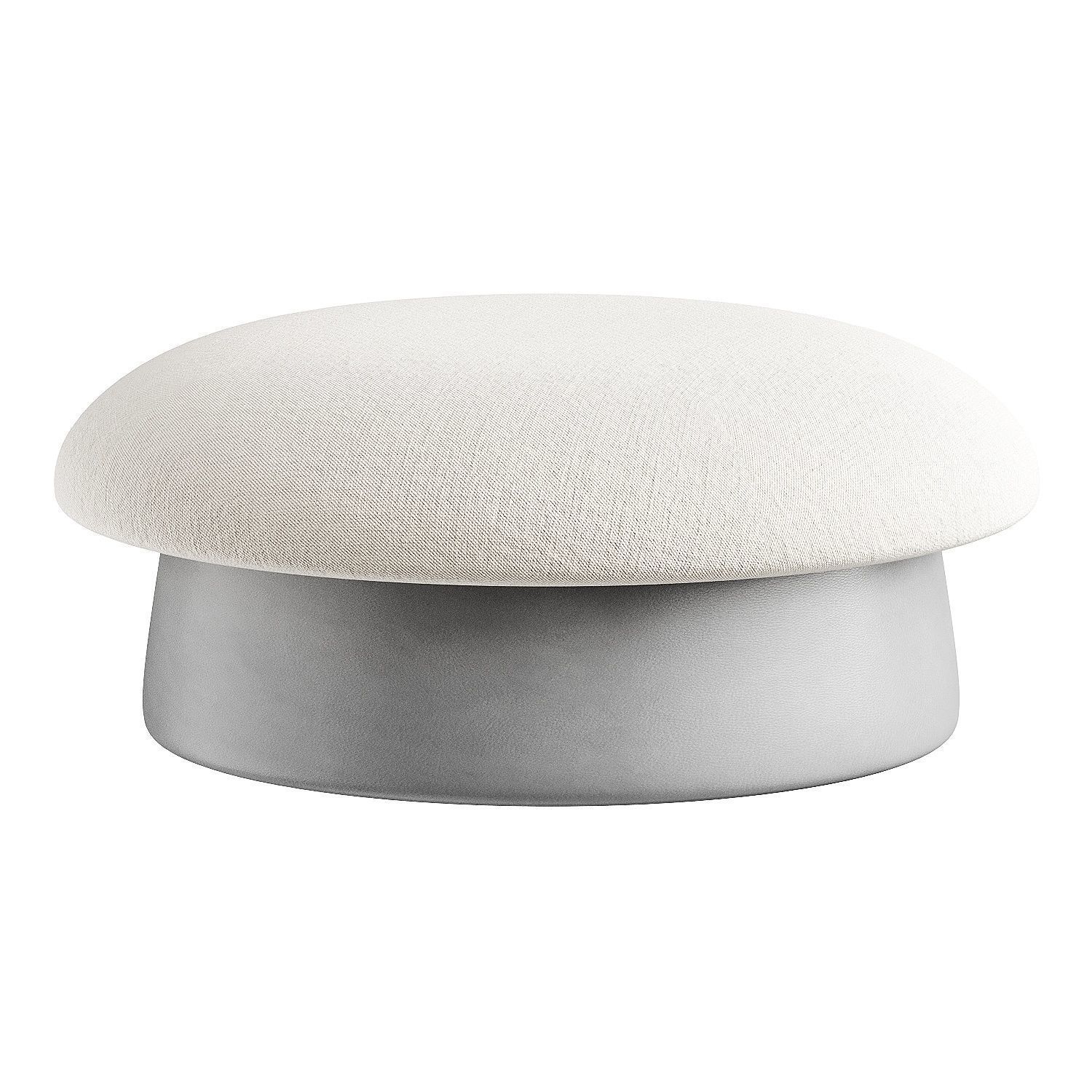 pouf mushroom medium 3D model_4