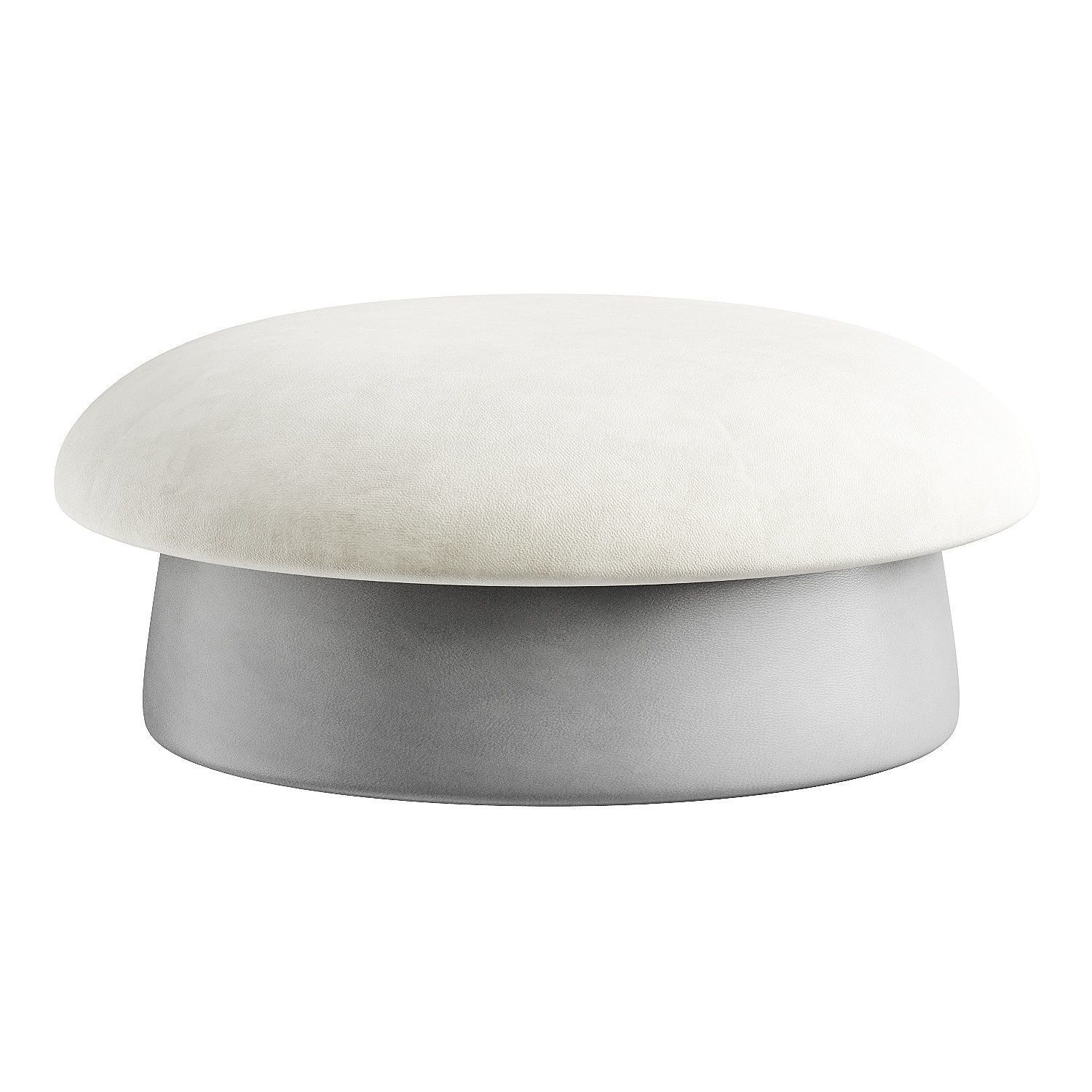 pouf mushroom medium 3D model_5