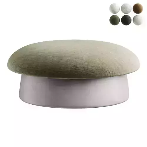 pouf mushroom medium