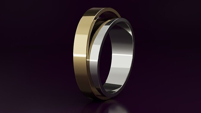  crossover ring N03 3D print model