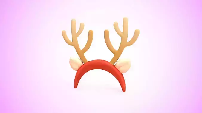 Prop122 Deer Headband