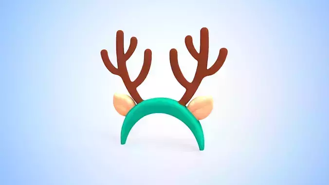 Prop124 Deer Headband