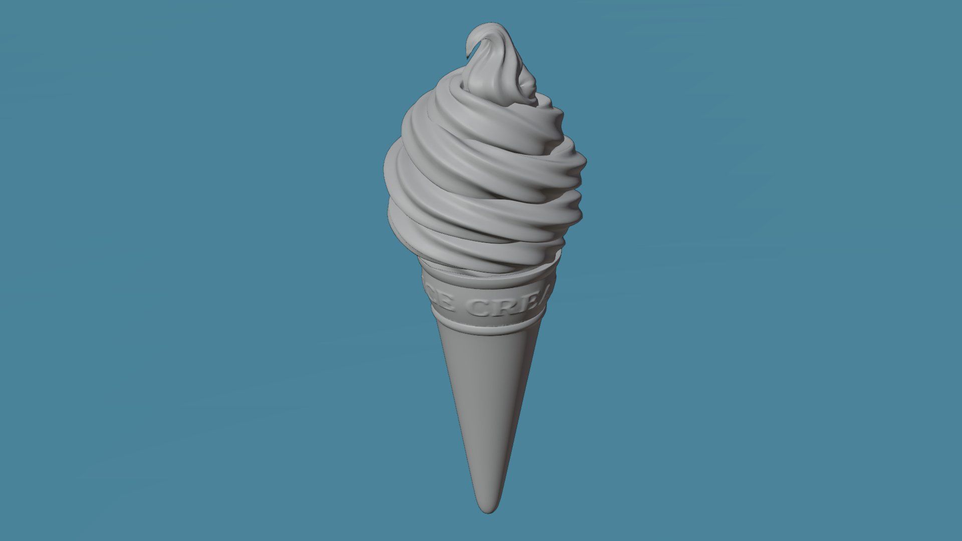 Ice Cream 3D model_3