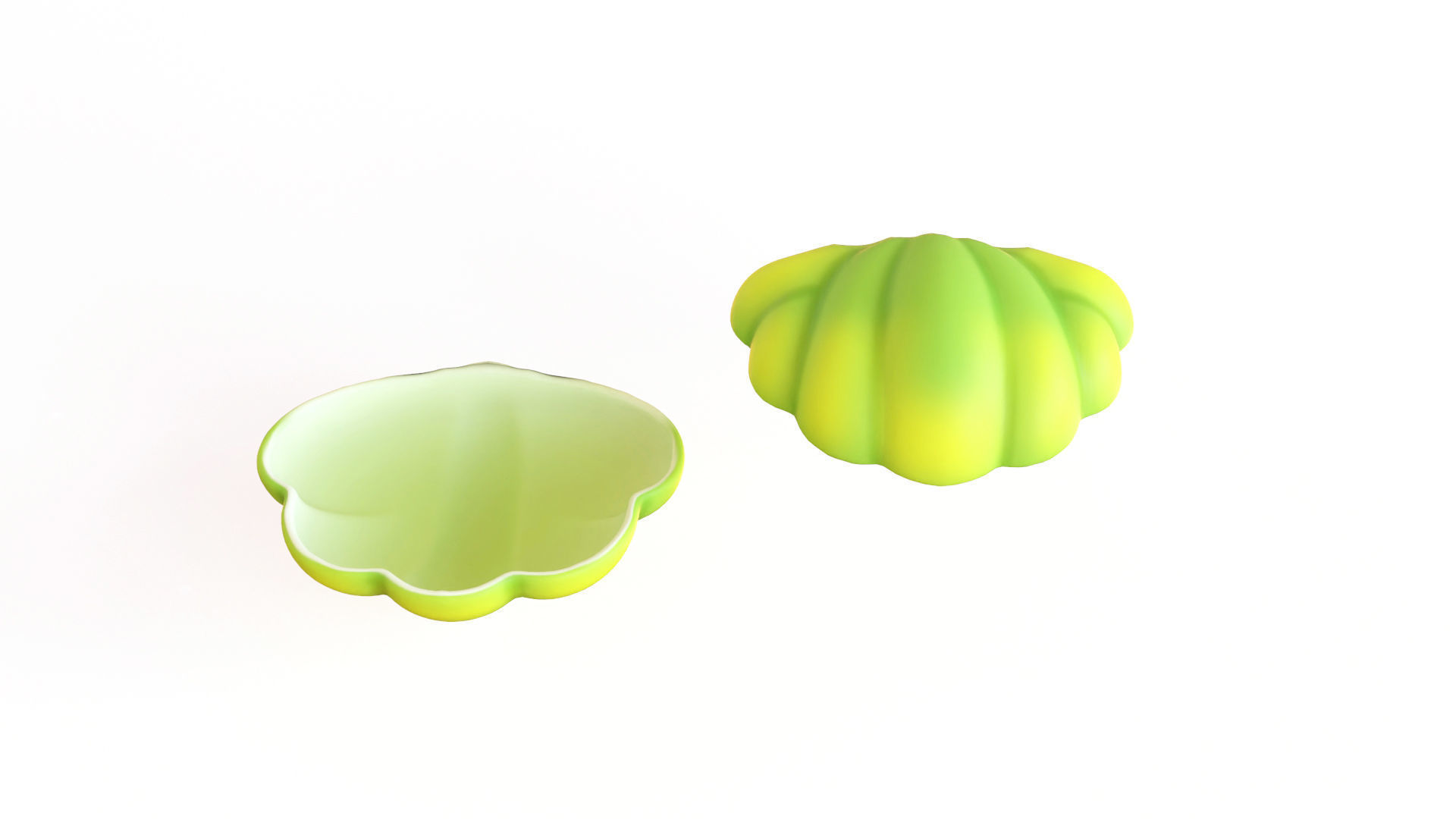 Sea Shell 05 Low-poly 3D model_4