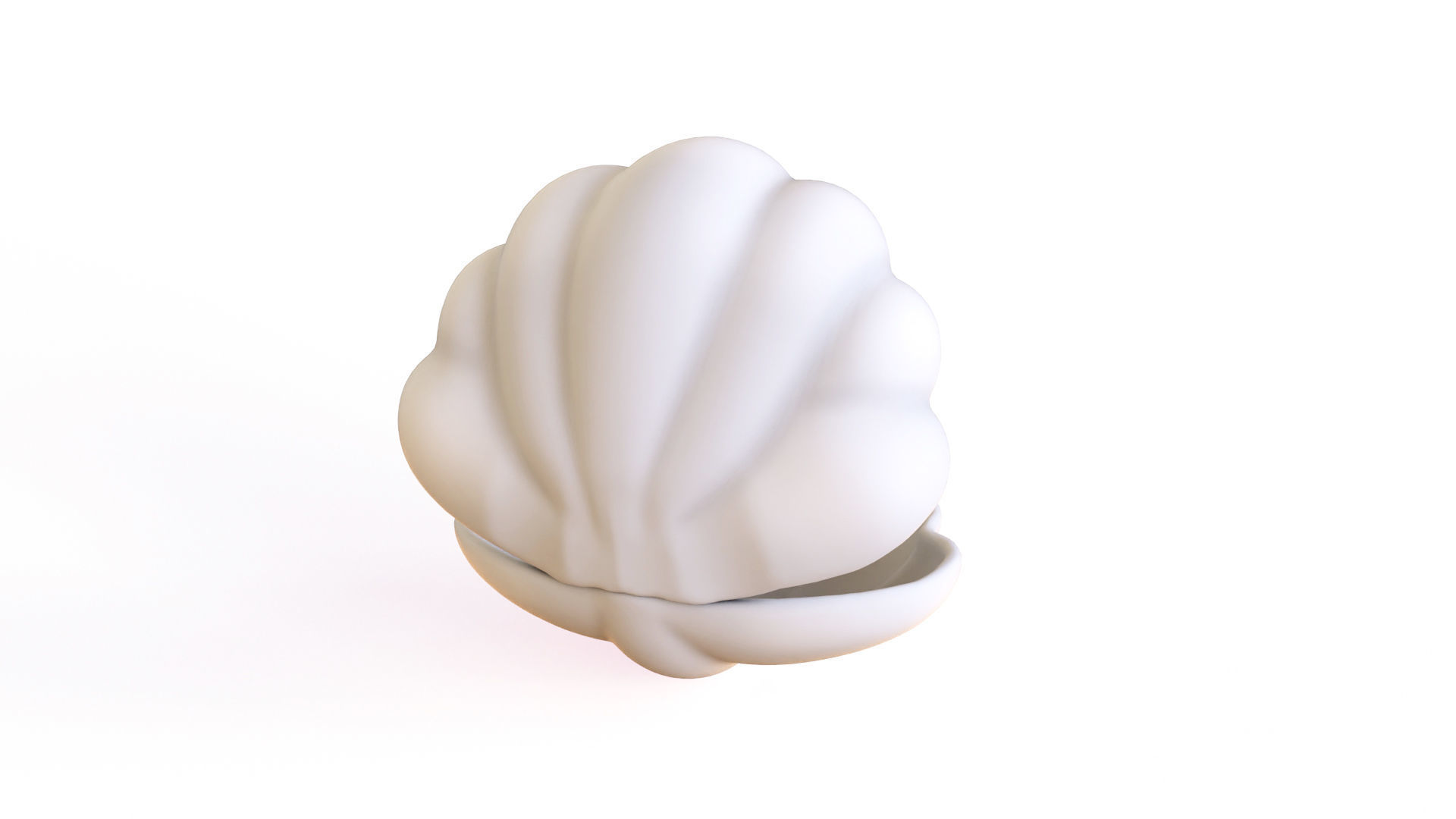 Sea Shell 06 Low-poly 3D model_5