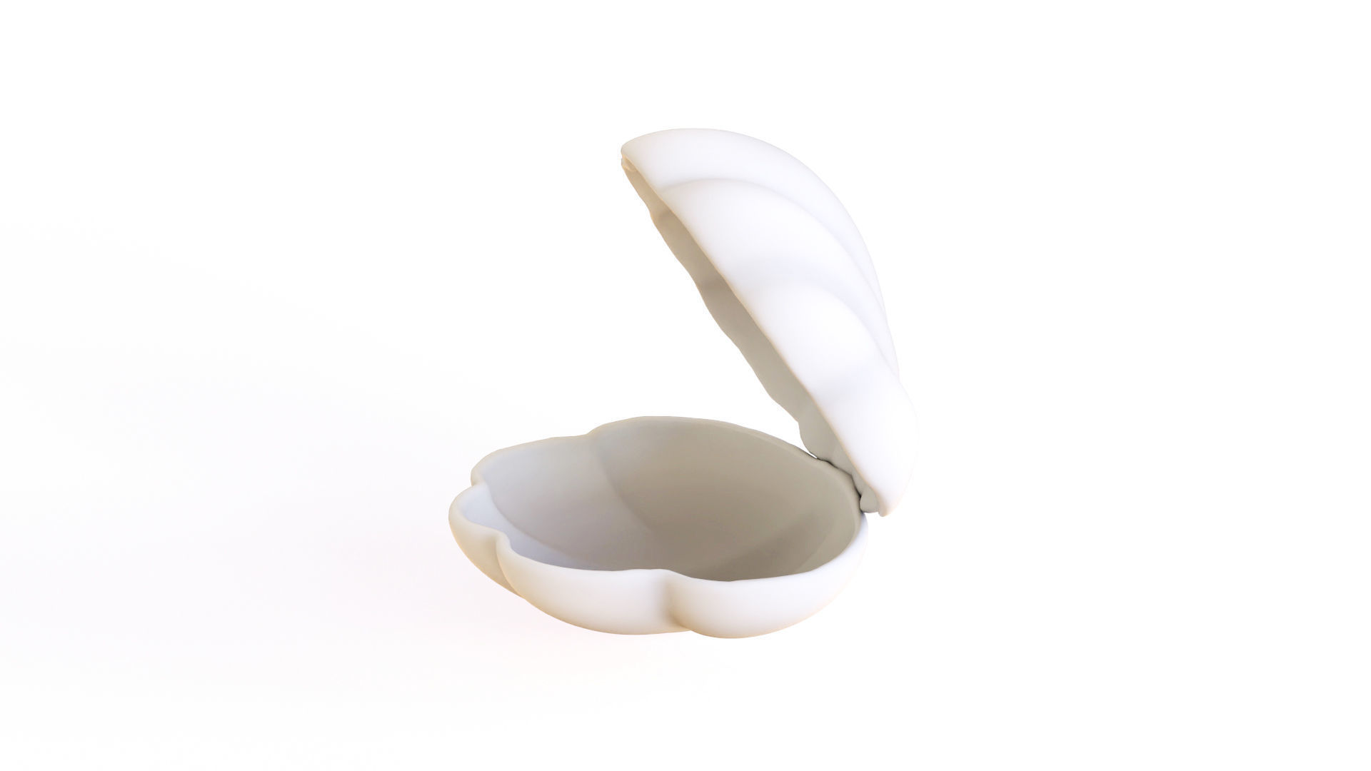 Sea Shell 06 Low-poly 3D model_3
