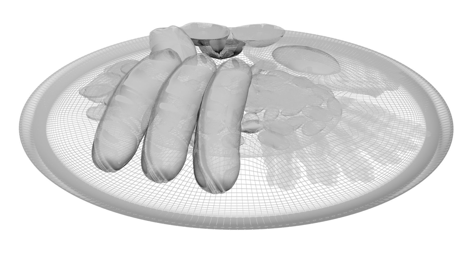 Breakfasts Collection 3D model_2