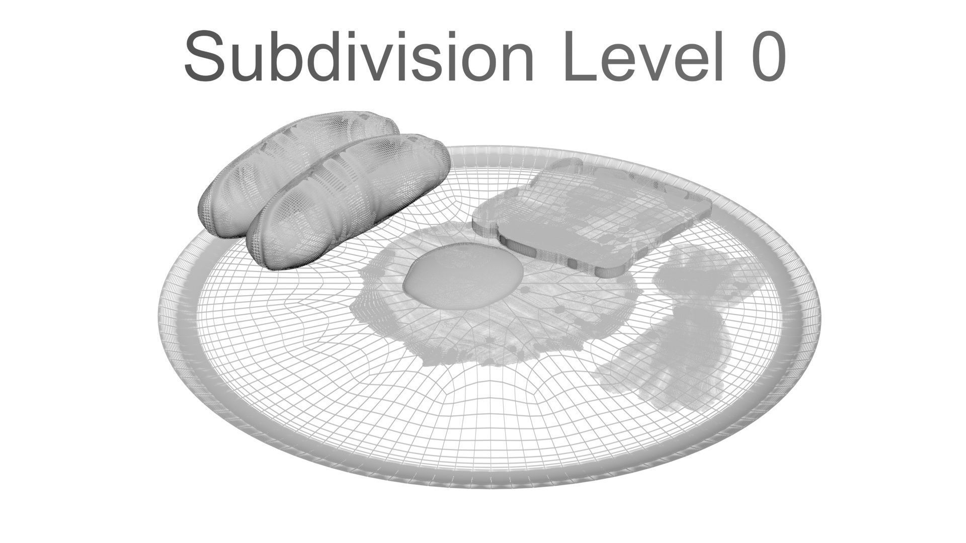 Breakfasts Collection 3D model_16