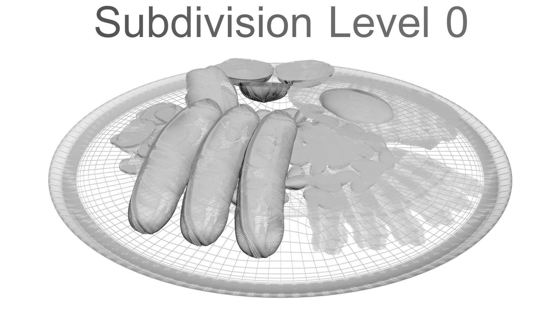 Breakfasts Collection 3D model_4