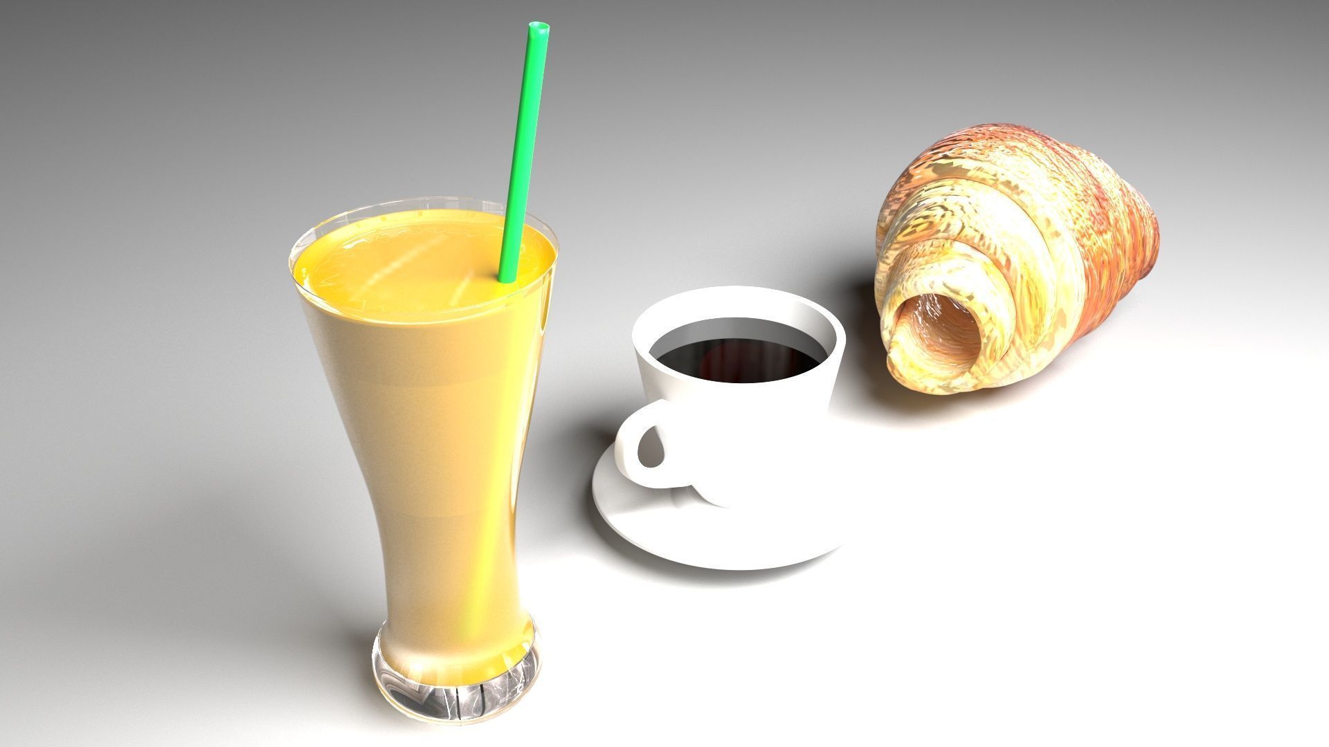 Breakfasts Collection 3D model_5