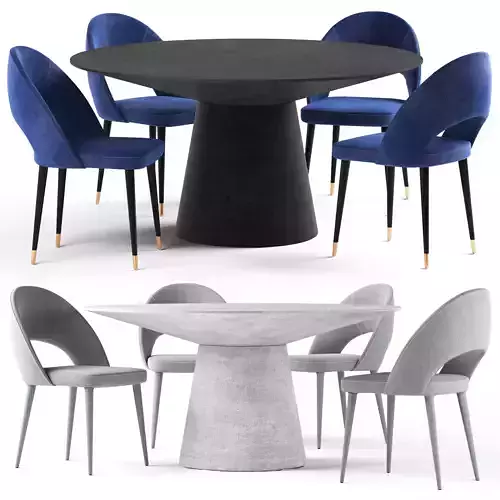 Globewest Lyla Chair and Livorno Table