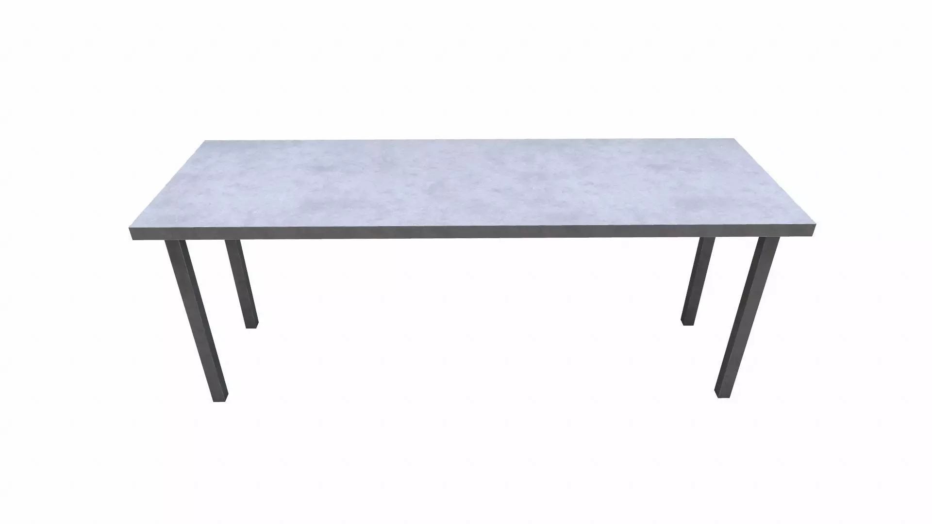 Table Low-poly 3D model_0