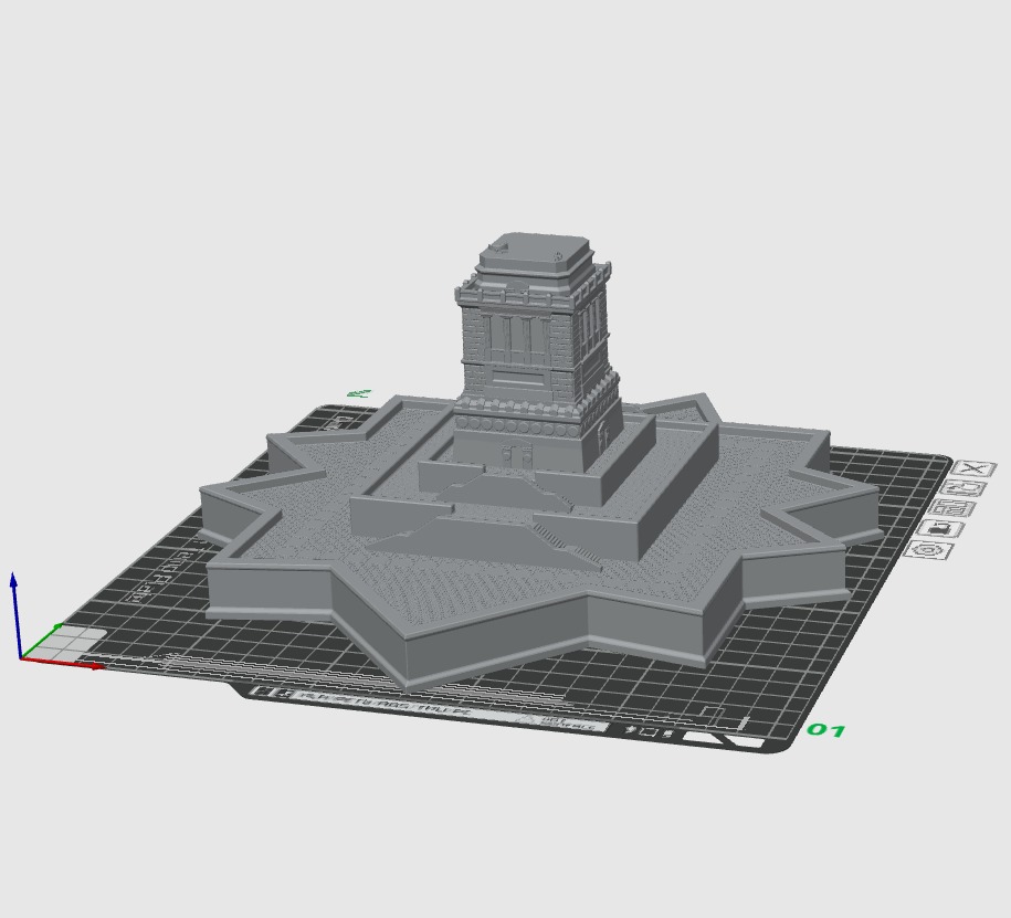 Statue of Liberty RoZ 3D print model_13