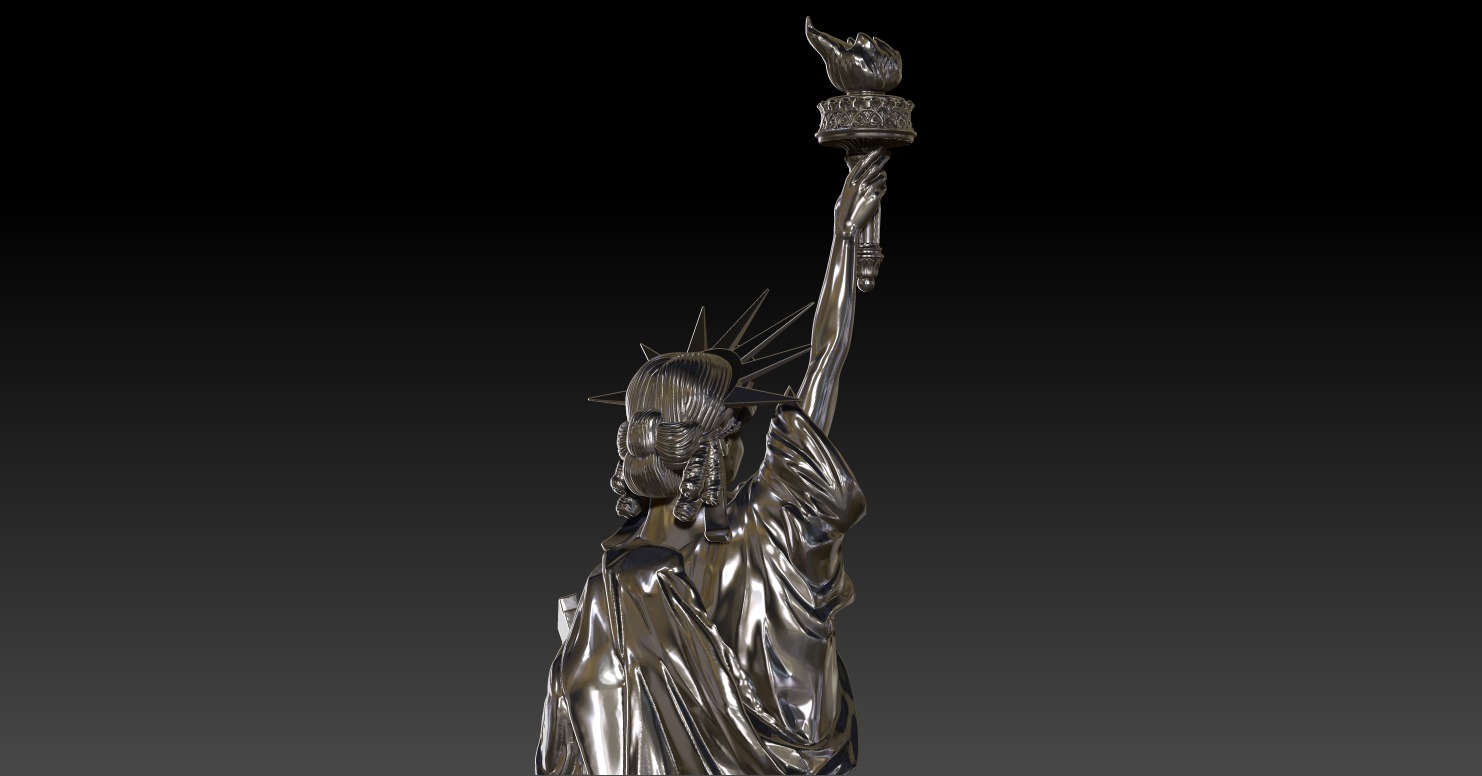 Statue of Liberty RoZ 3D print model_5
