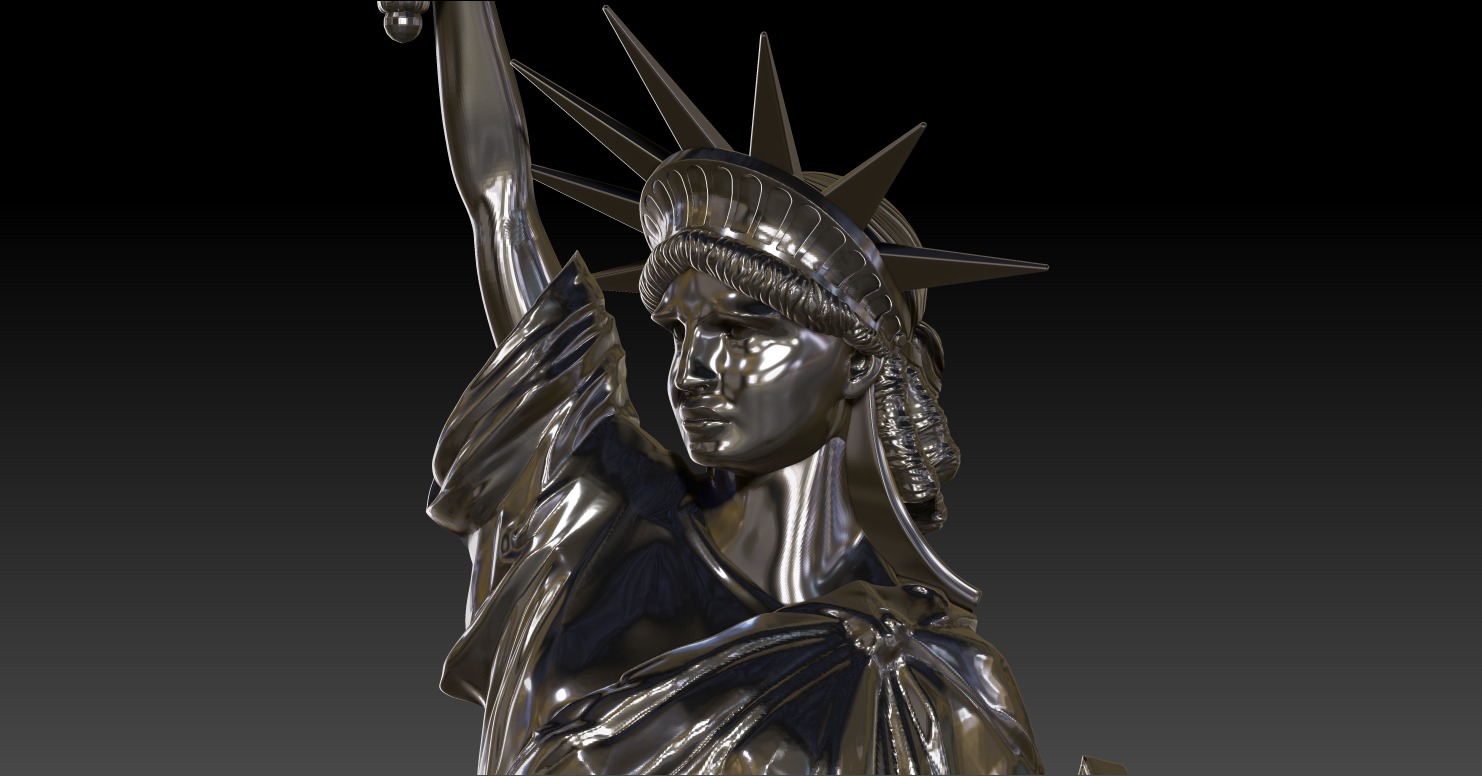 Statue of Liberty RoZ 3D print model_1