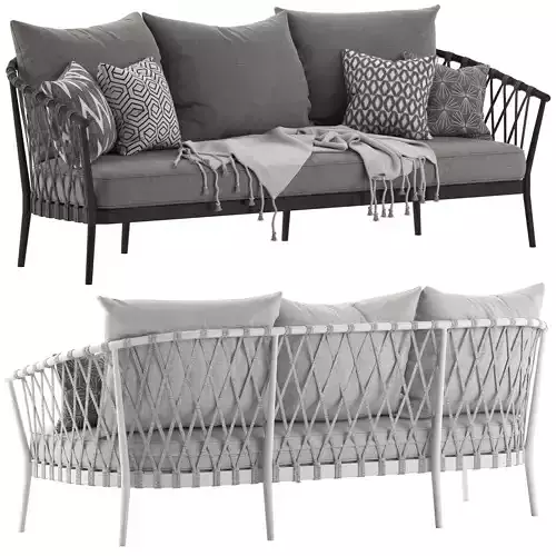 Globewest Maui 3 Seater Sofa