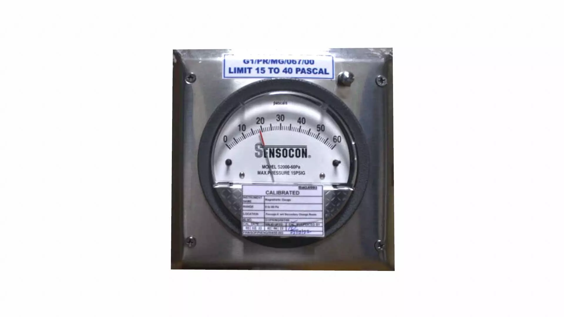 Pressure Gauge Low-poly 3D model_0