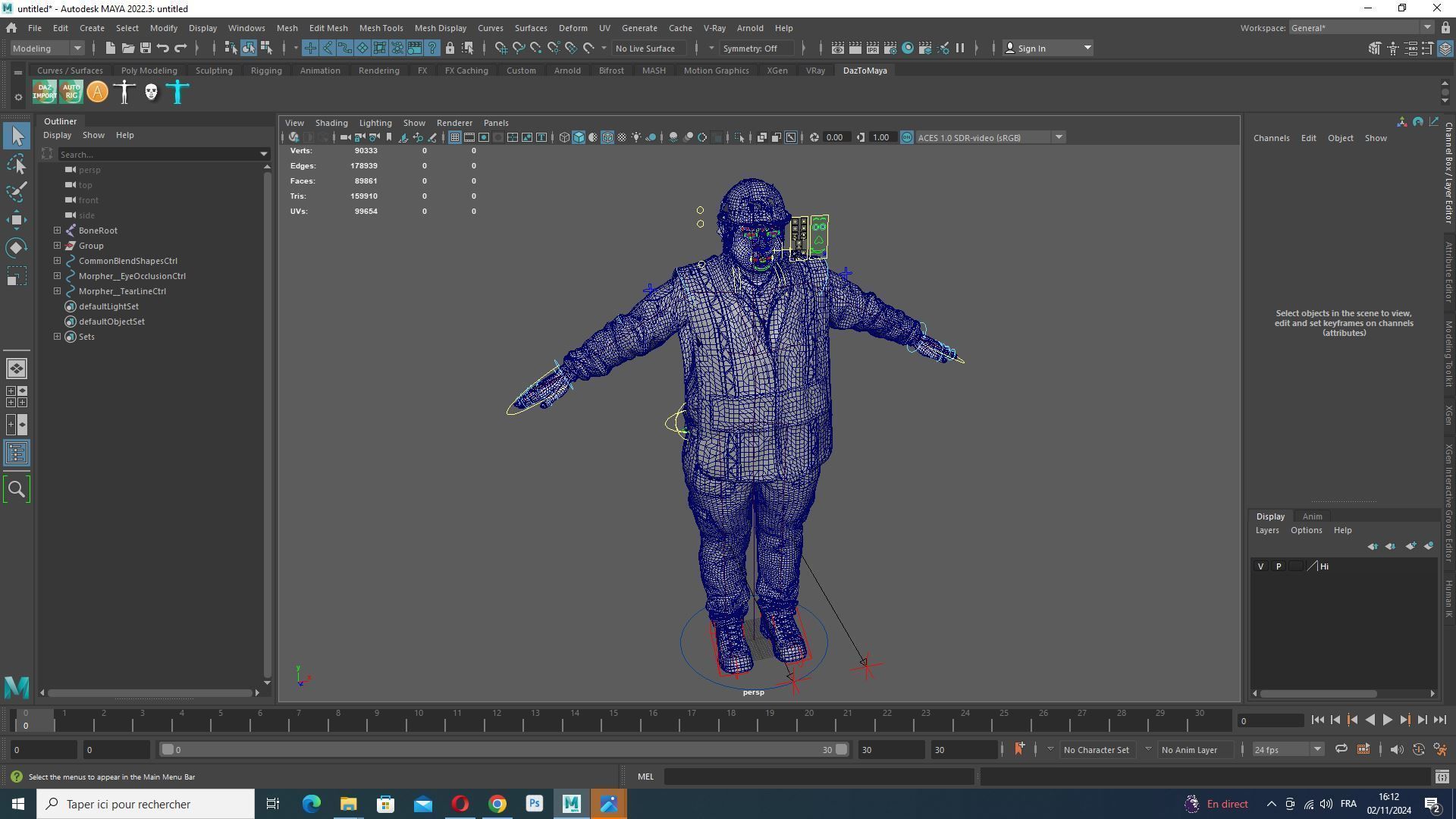High-Quality 3D Construction Foreman Character Model Low-poly 3D model_8