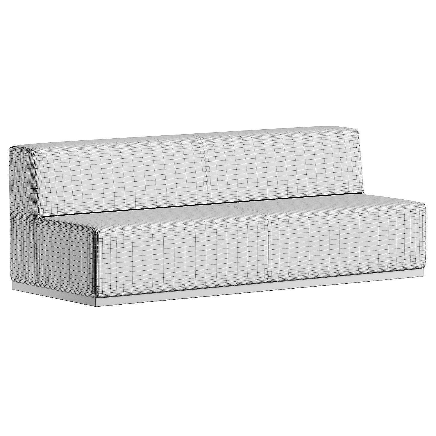 sofa tetris 200cm 3D model_6