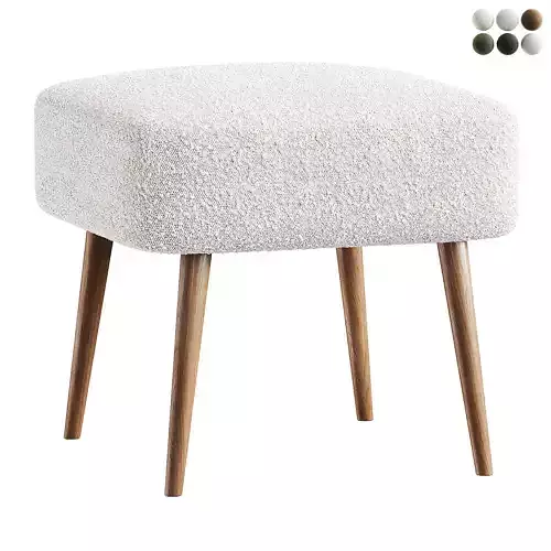 square pouf