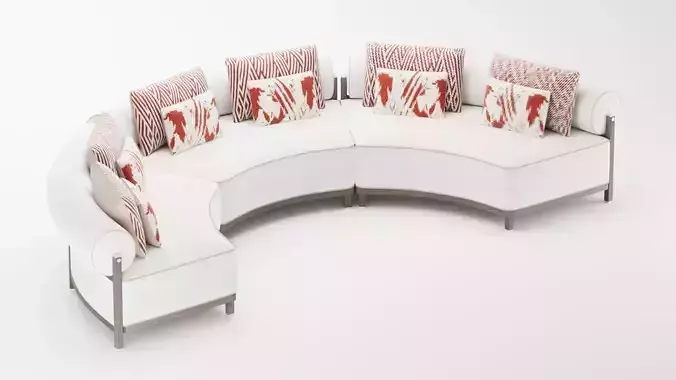 FRATO Saint Tropez Curved Sofa