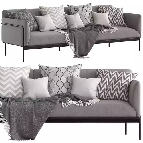 Globewest Natadora Scribe 3 Seater Sofa