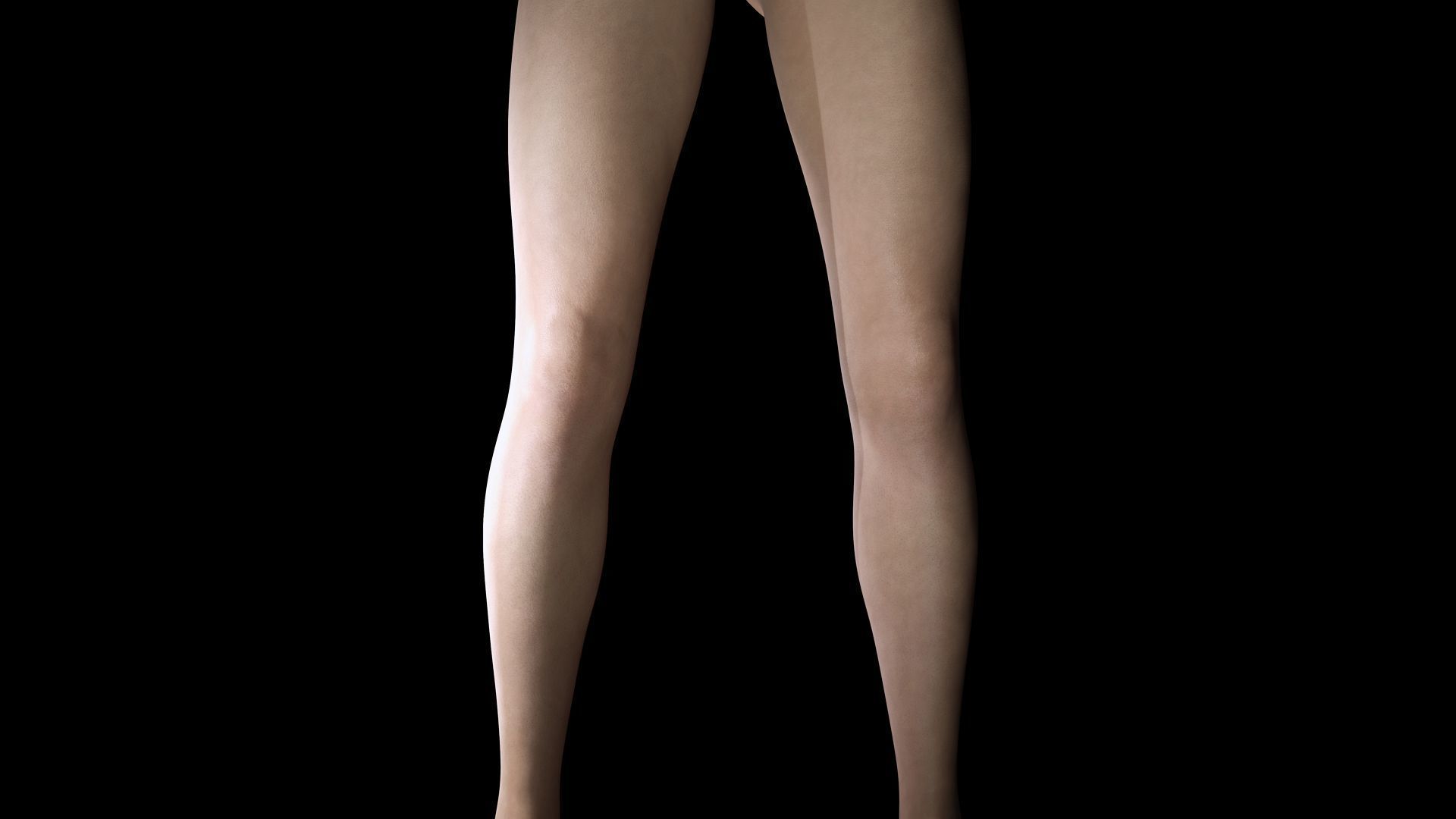 Realistic Female Adventurer 3D Model with Detailed Textures Low-poly 3D model_10