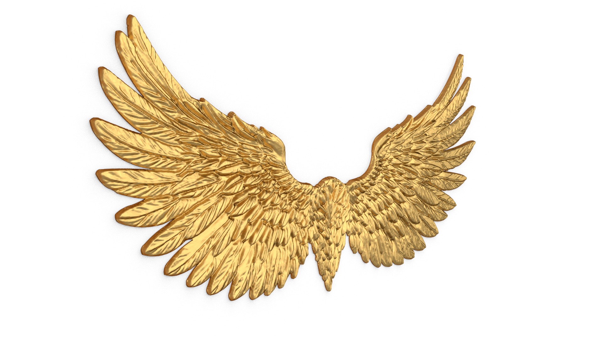 Wings Printable carved decor 19 3D print model_2