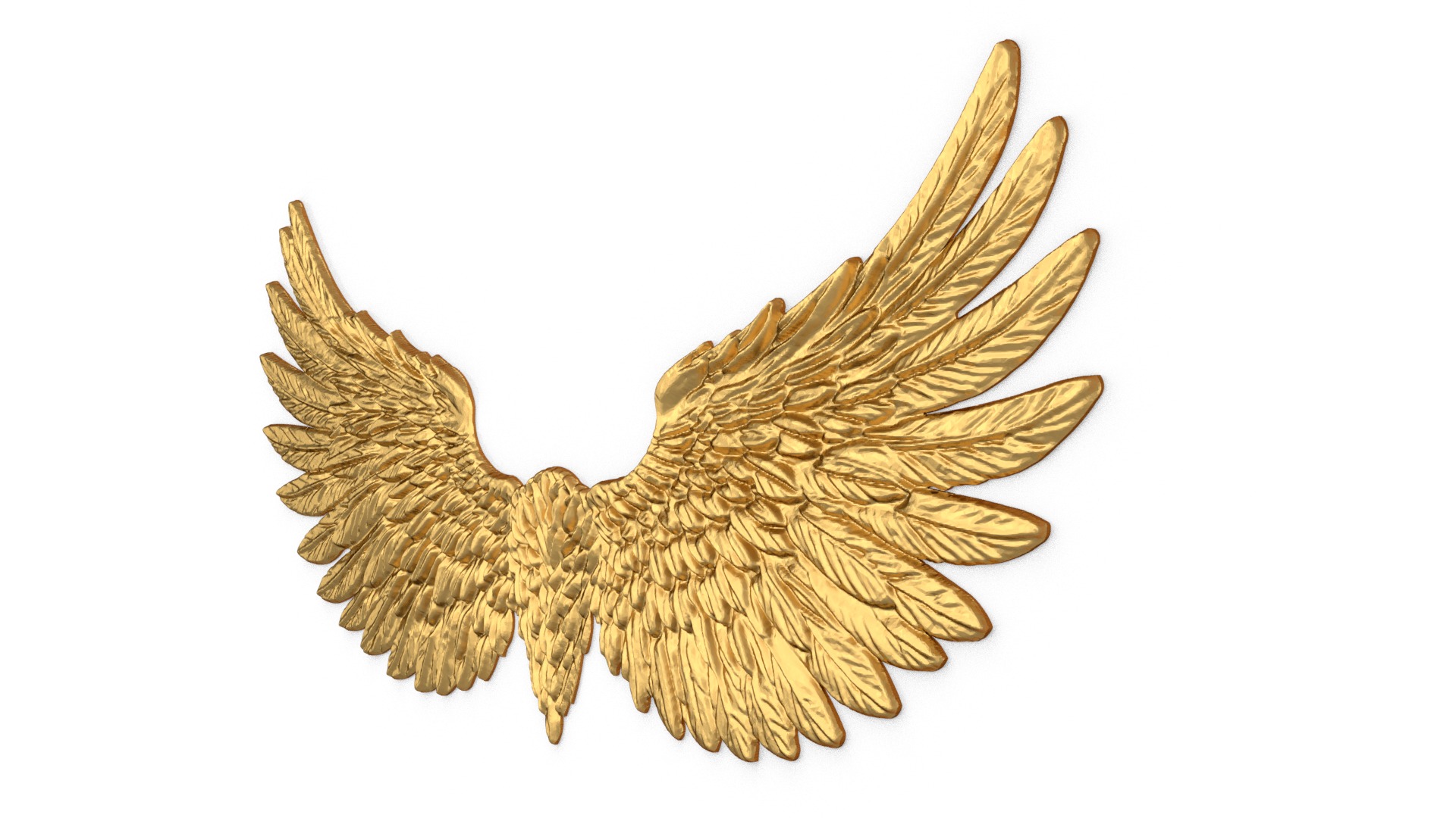 Wings Printable carved decor 19 3D print model_1