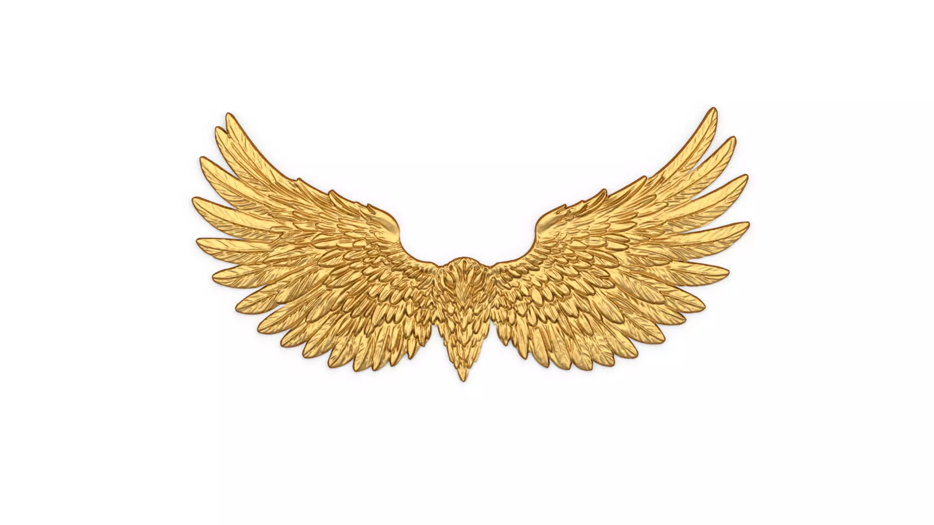 Wings Printable carved decor 19 3D print model_0