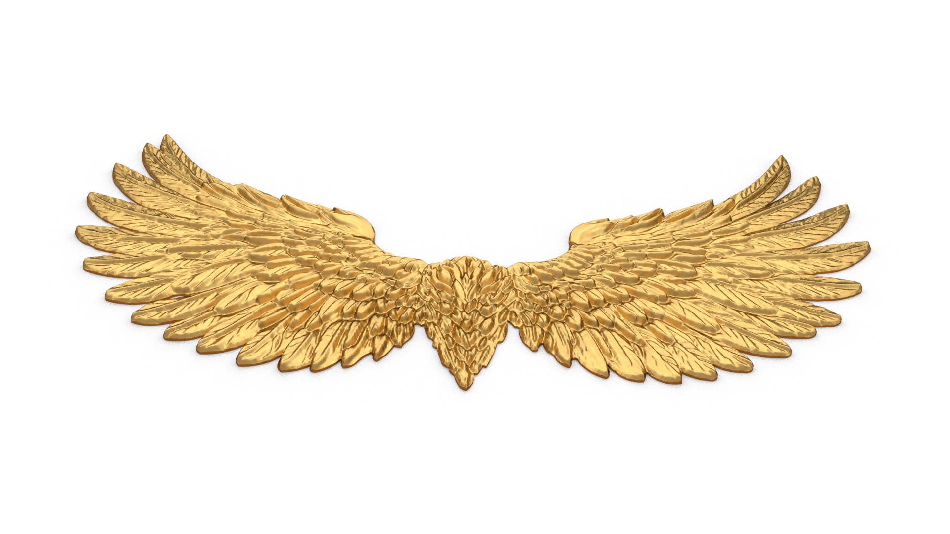 Wings Printable carved decor 19 3D print model_4