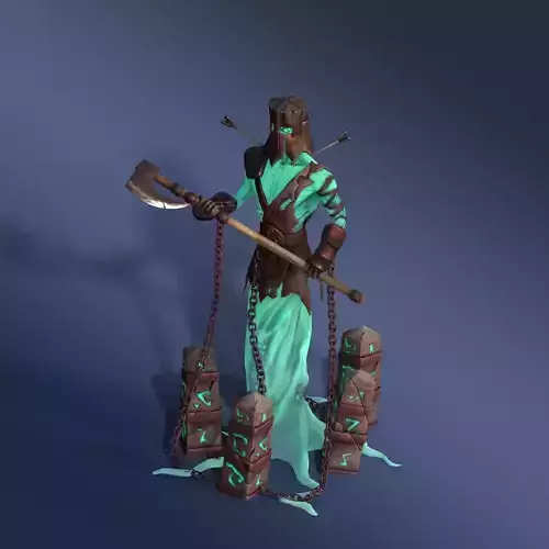 Lanius Tower Rigged Animated