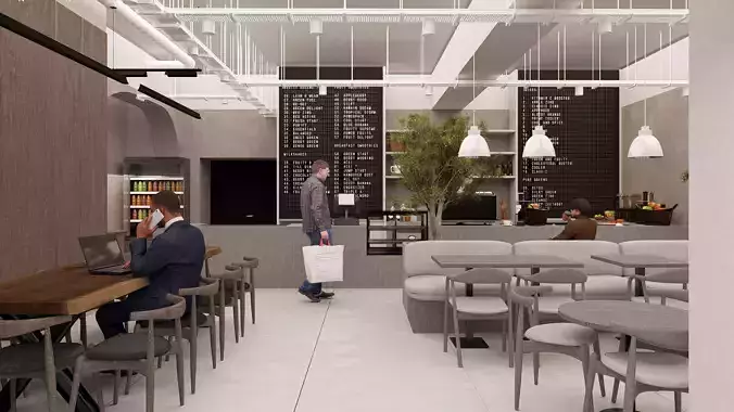 Split Flap Departures Board Style Menu