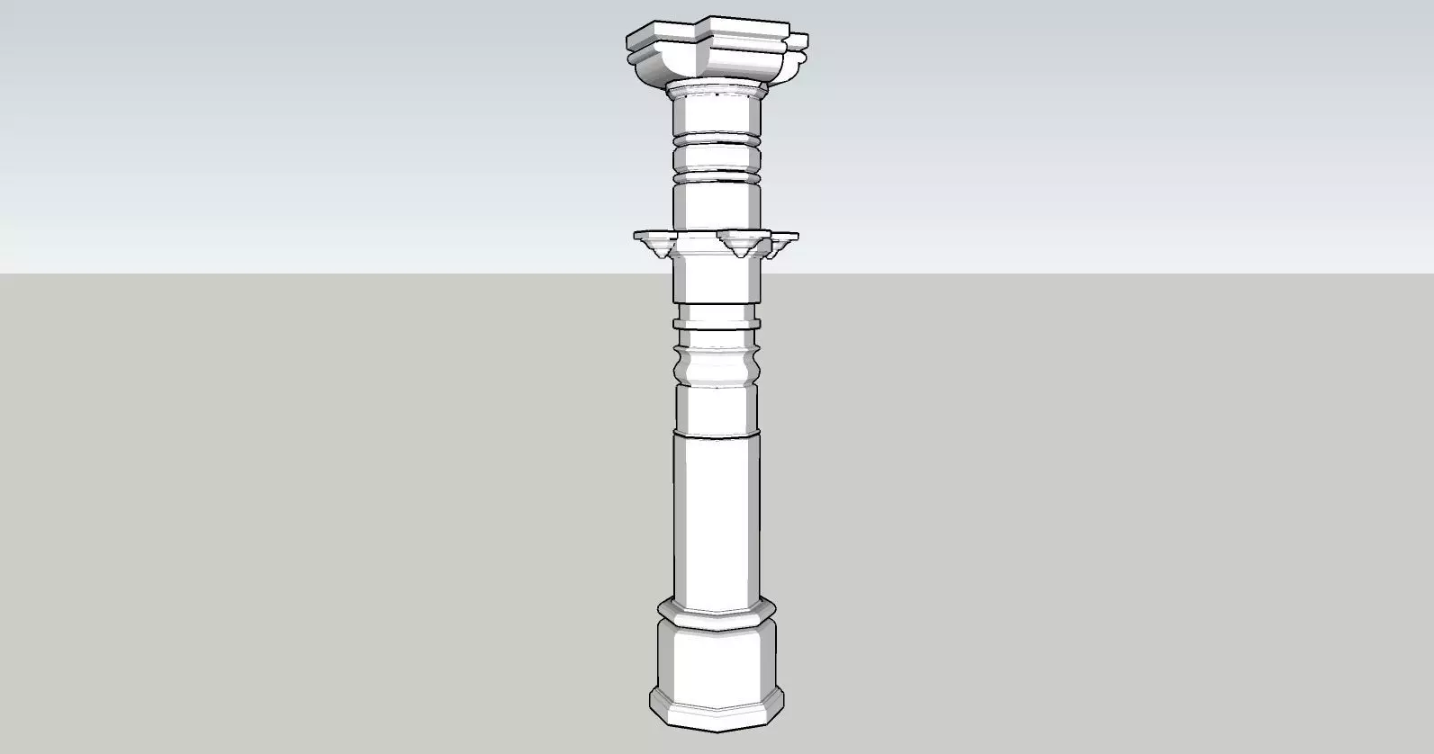 Pillar 3D print model_0