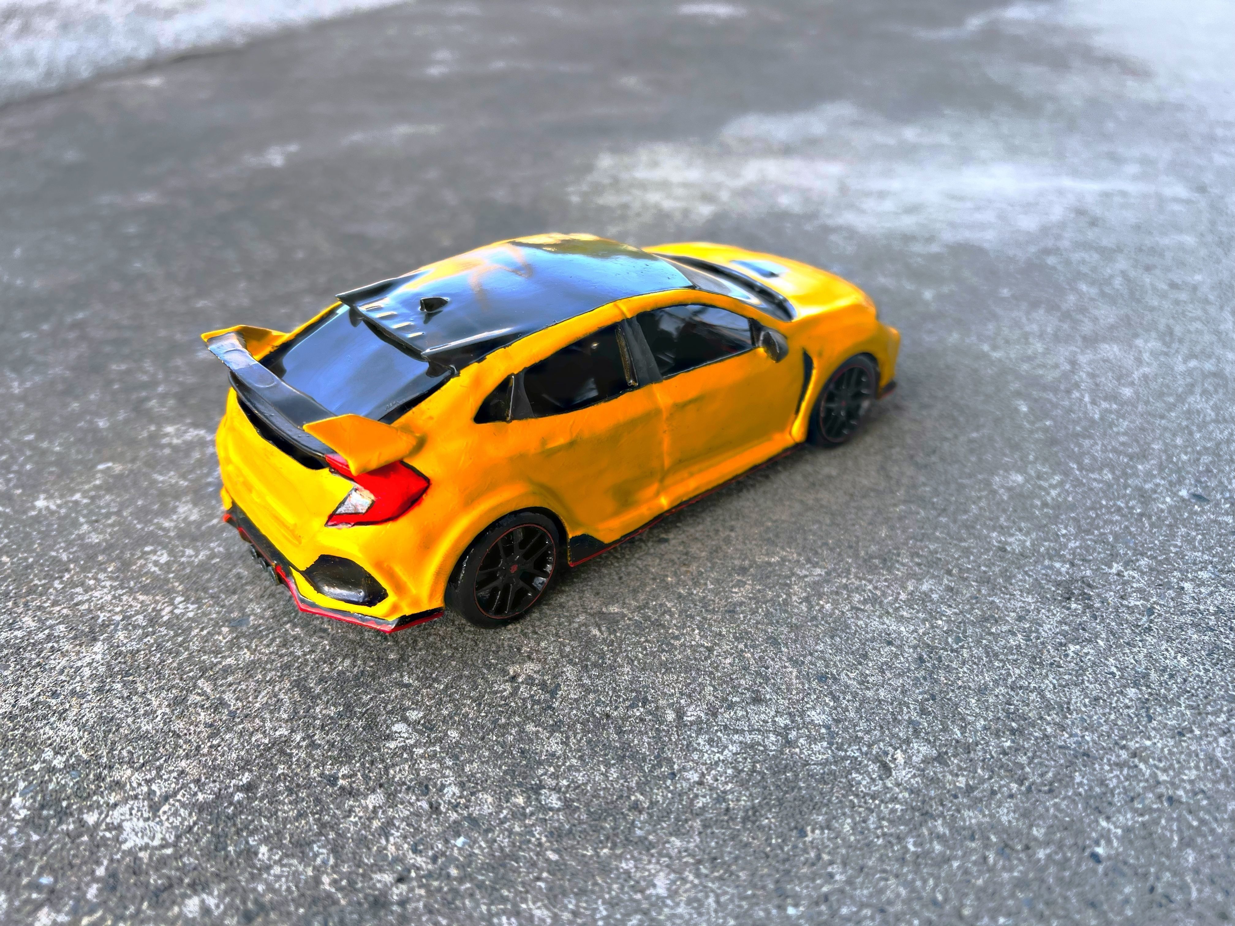 Civic Type R 3D print model_3