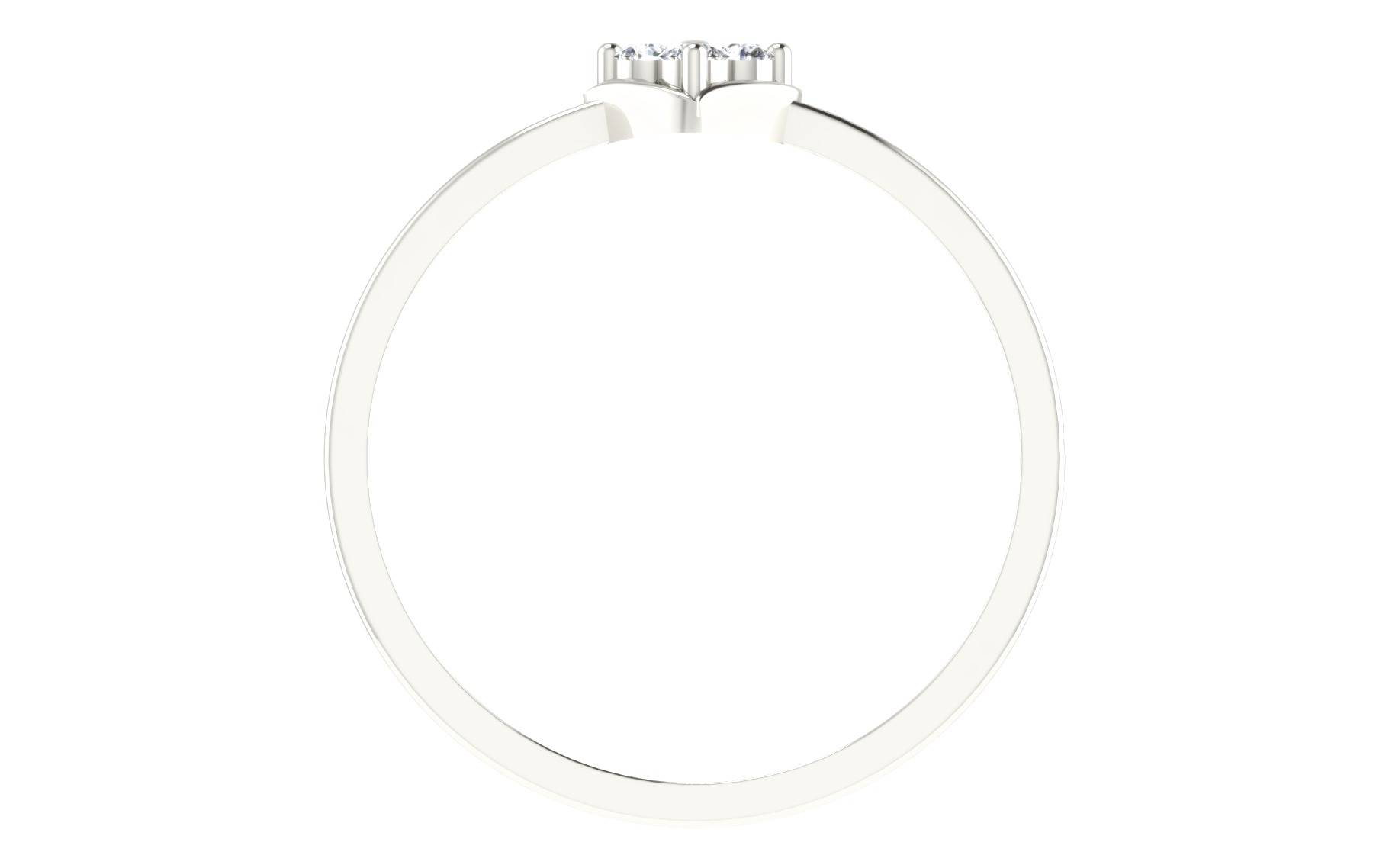 Women Ring Render 3dm STL OBJ FBX Details 3D print model_4