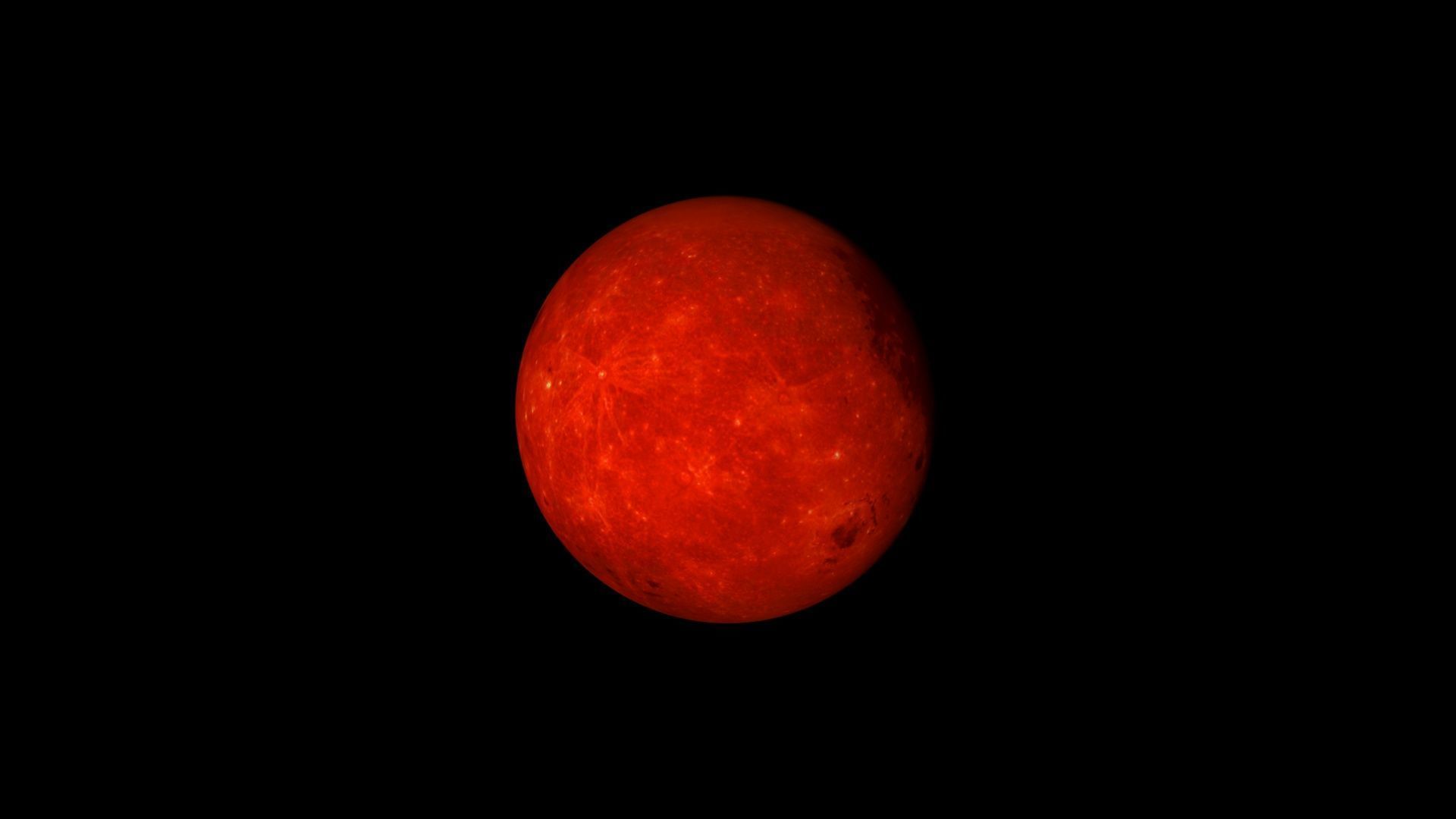 Red Moon 3D model_7