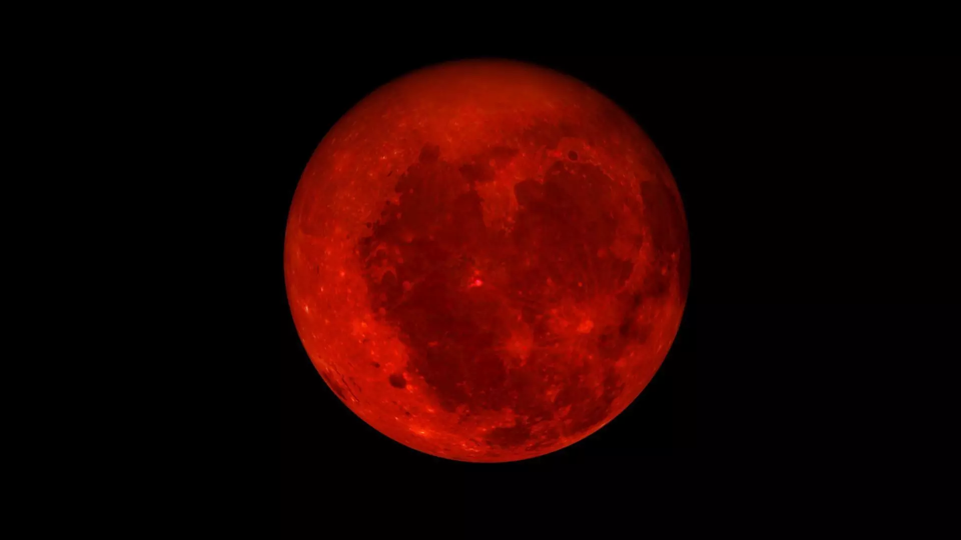 Red Moon 3D model_0