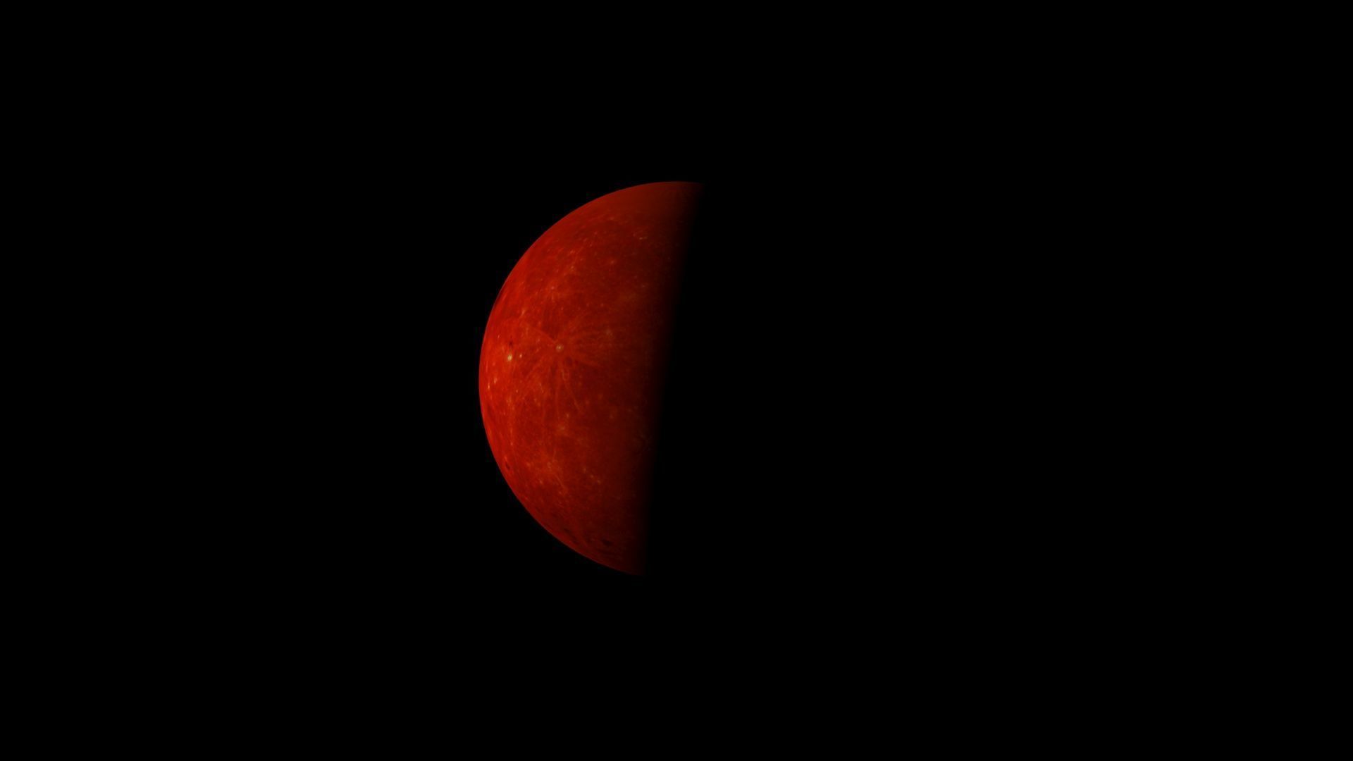 Red Moon 3D model_6