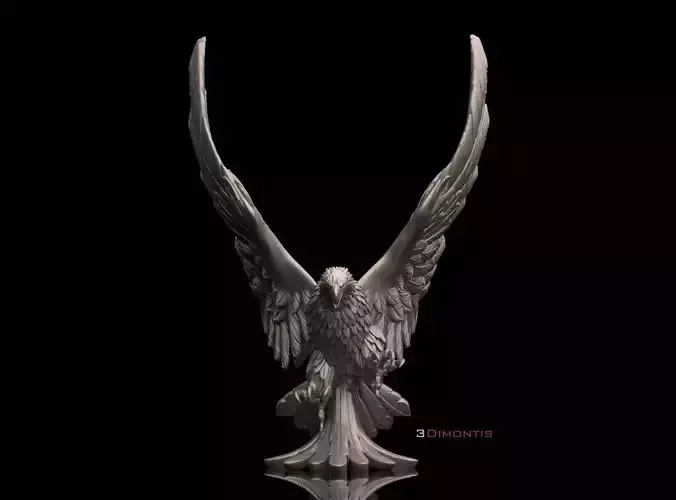 eagle 3D print model