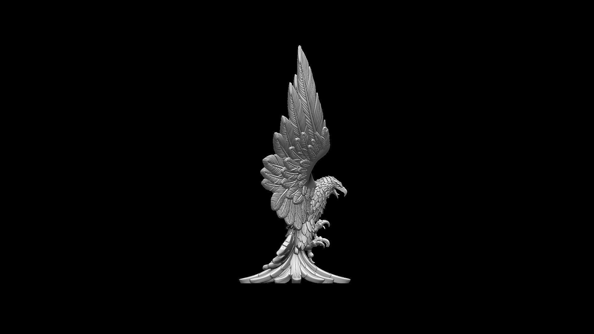 eagle 3D print model_41