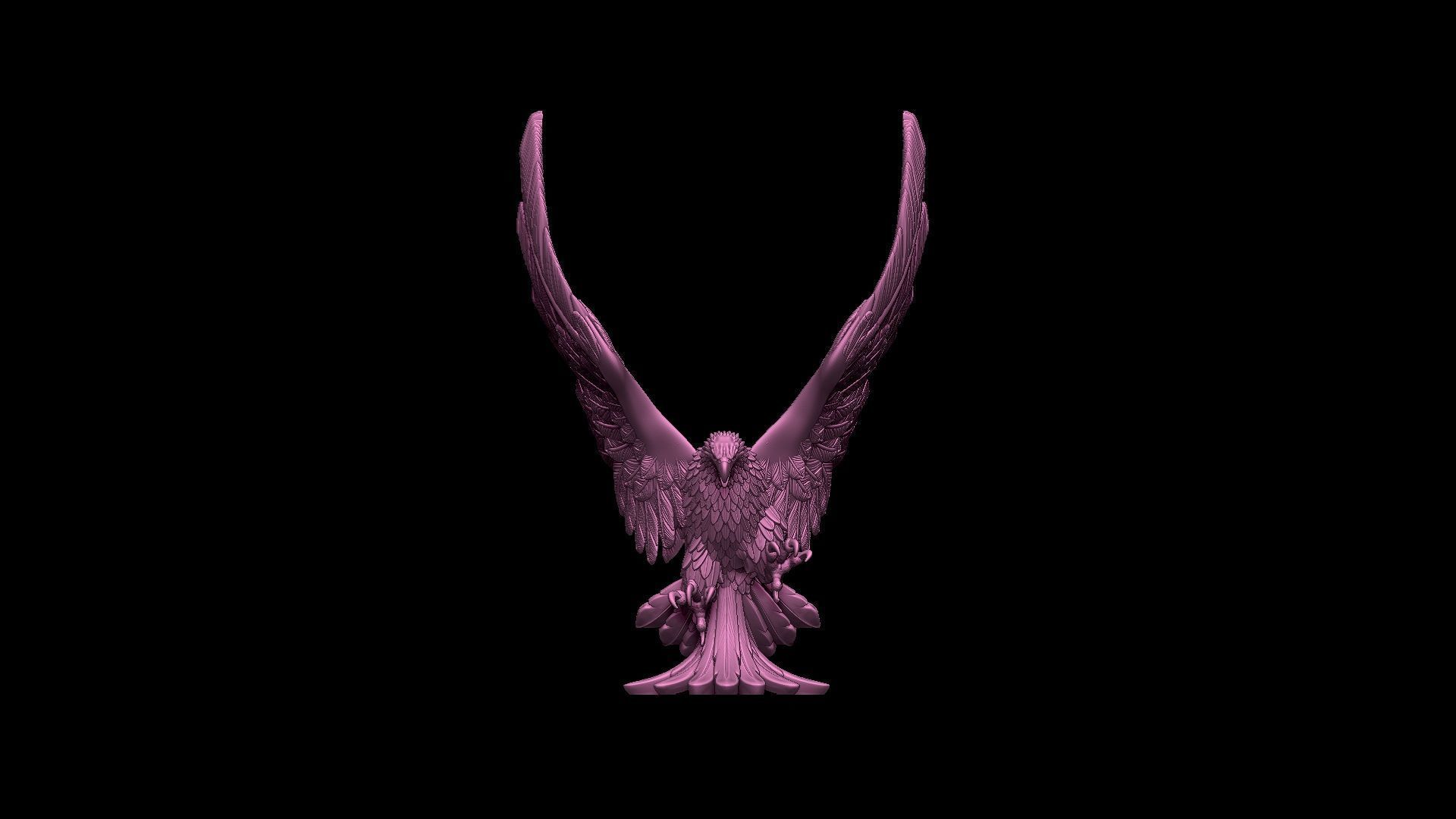 eagle 3D print model_23