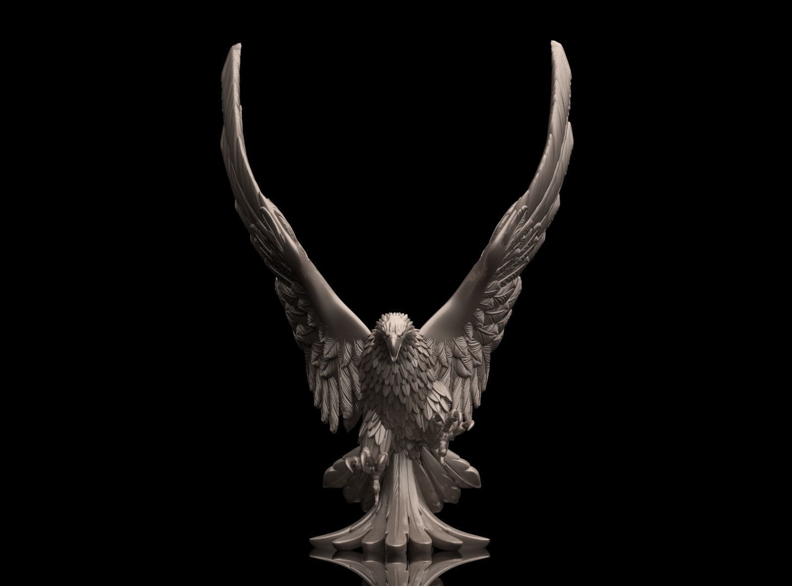 eagle 3D print model_15
