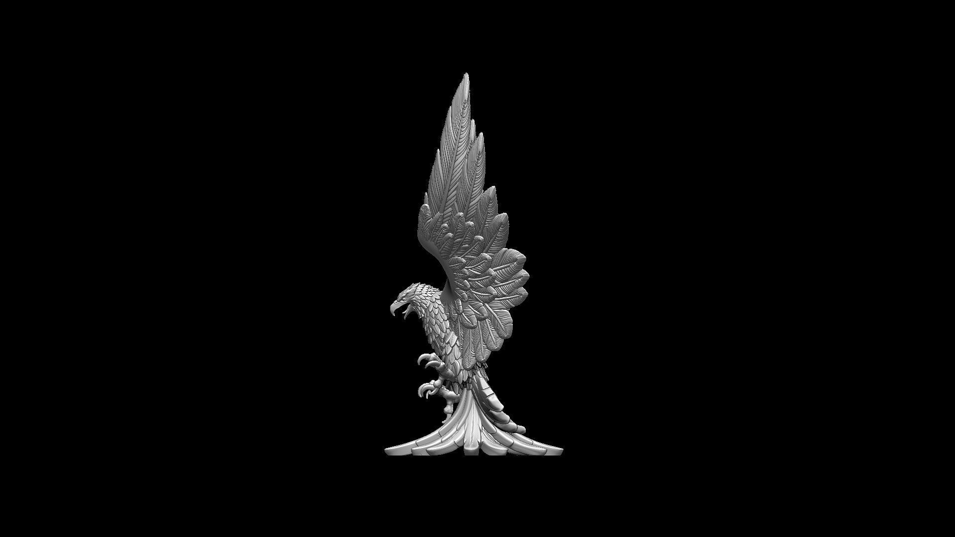eagle 3D print model_18