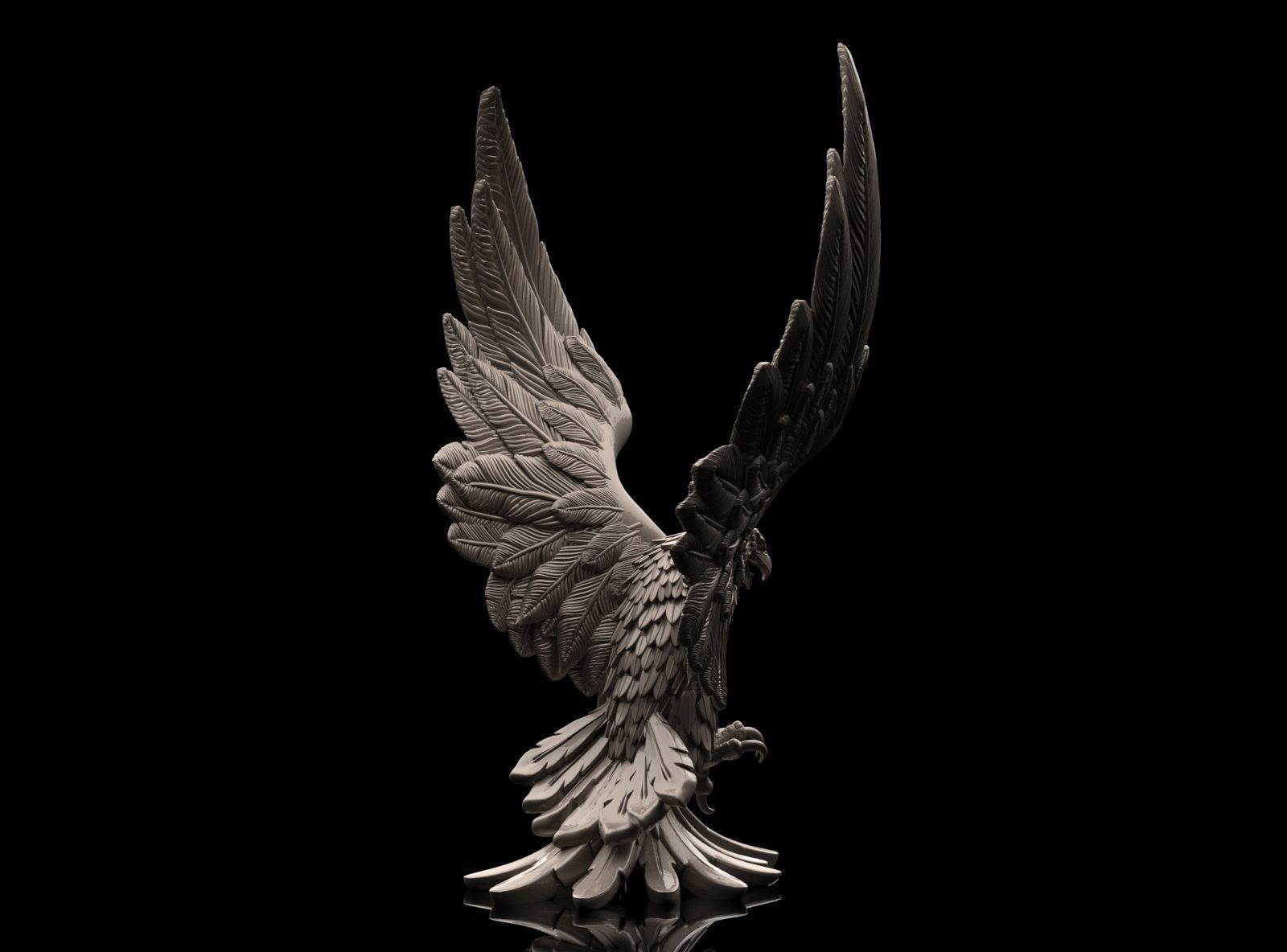 eagle 3D print model_43