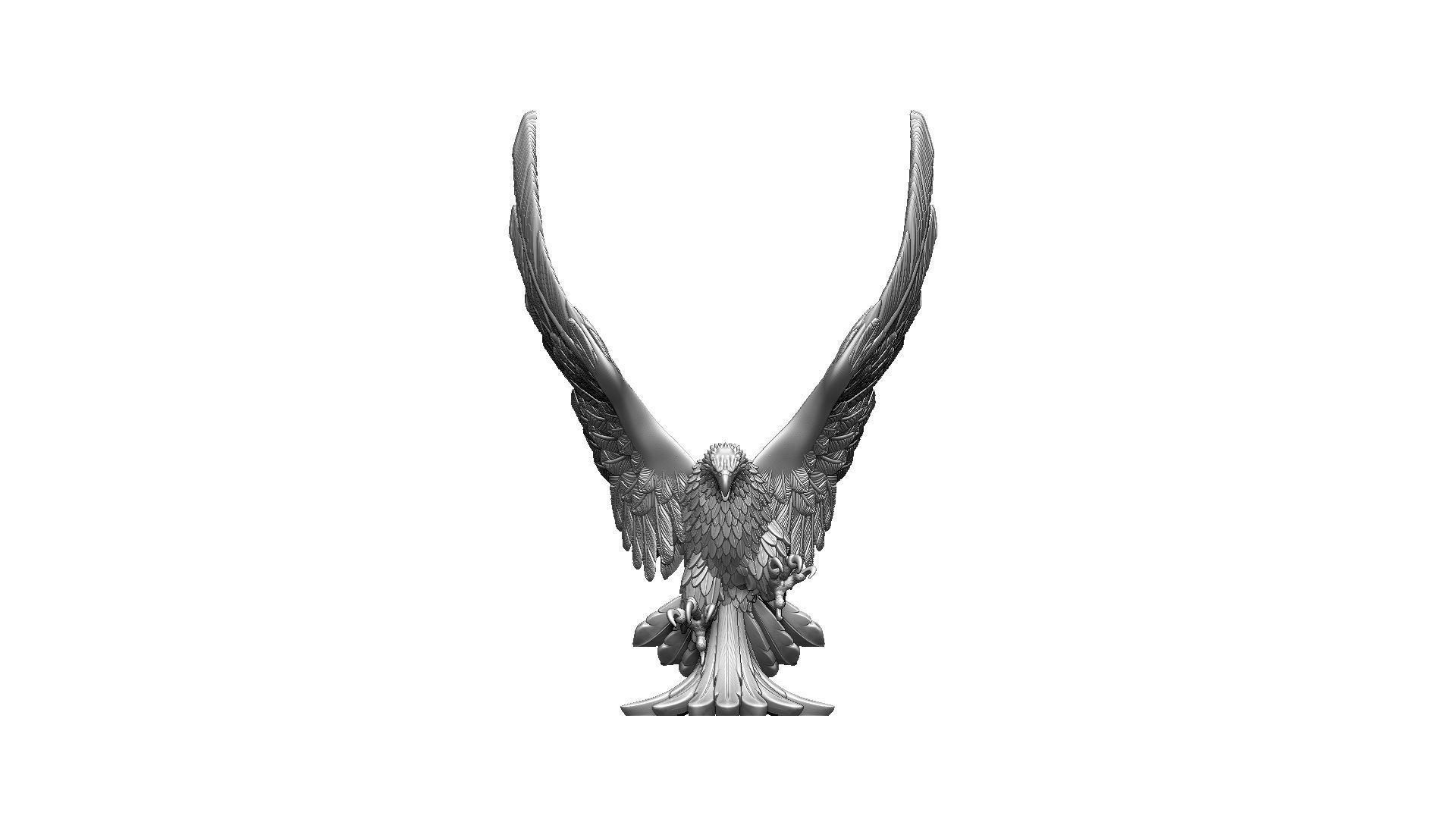 eagle 3D print model_25