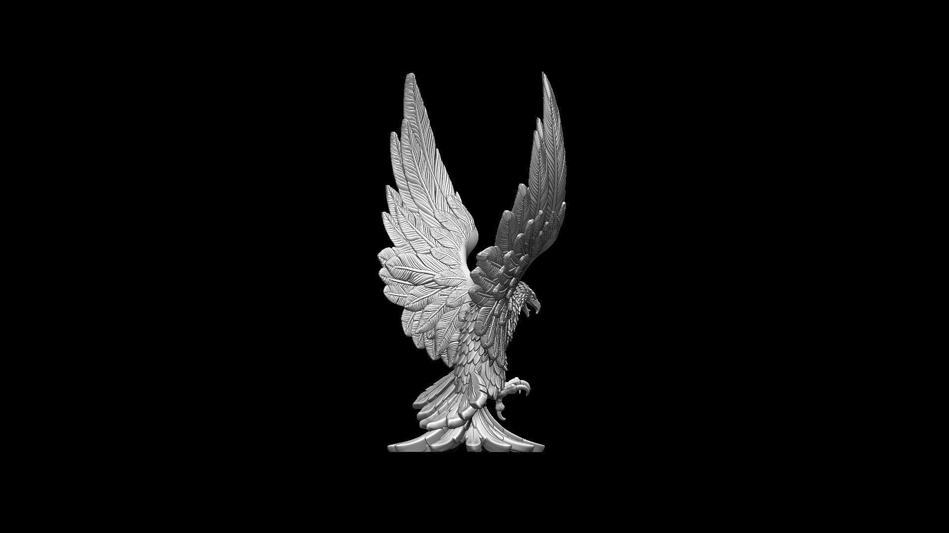 eagle 3D print model_42