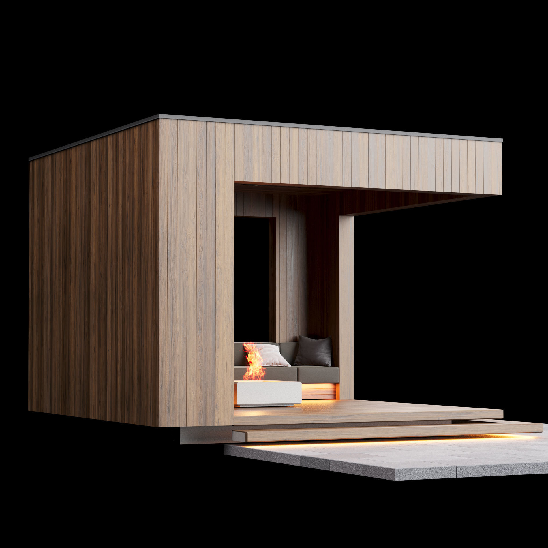 Pergola 1 3D model_11